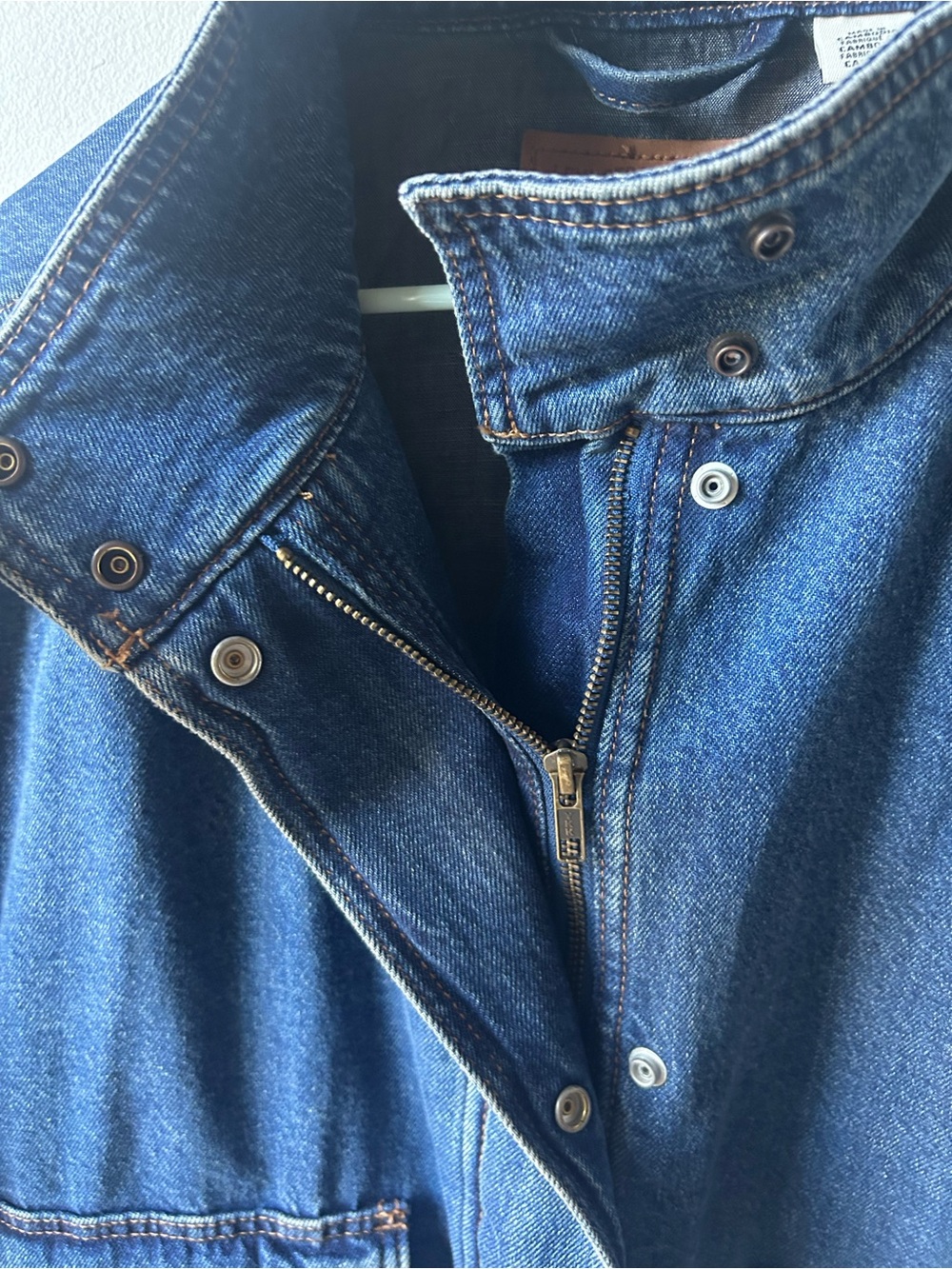 Signature by Levi Strauss/Revolve Trucker Blouson Denim Jacket - Picture 12 of 12